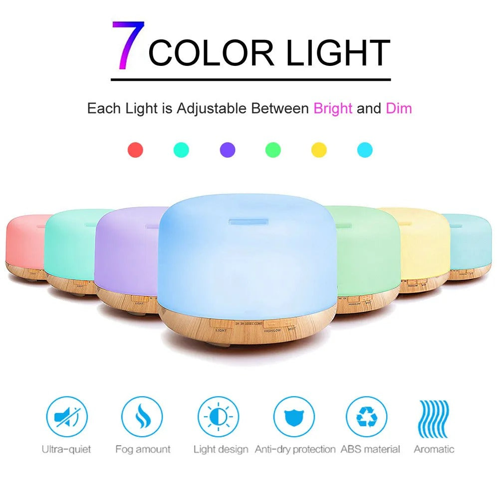 Breathe Well & Relax: Aroma Diffuser + Humidifier