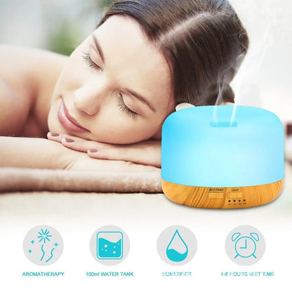 Breathe Well & Relax: Aroma Diffuser + Humidifier